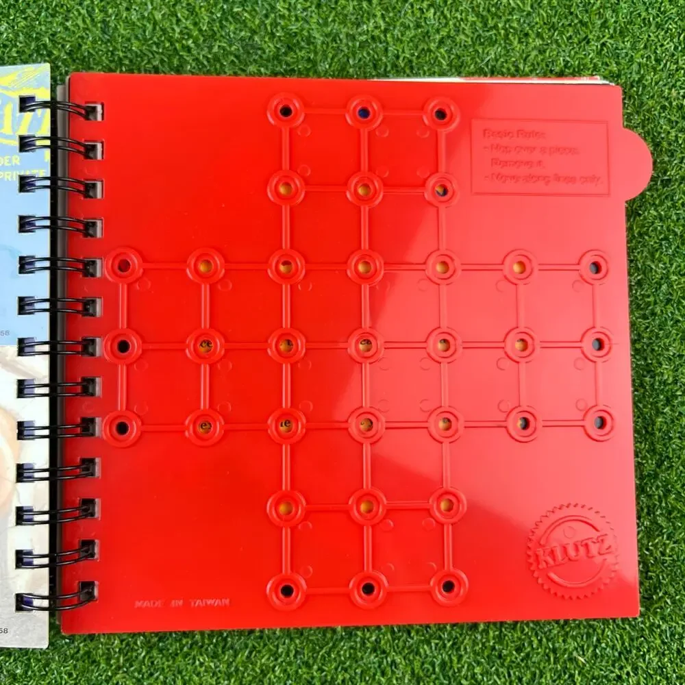 Klutz Book Game Set for Peg Solitaire: 23 All-On-Your-Own Games
